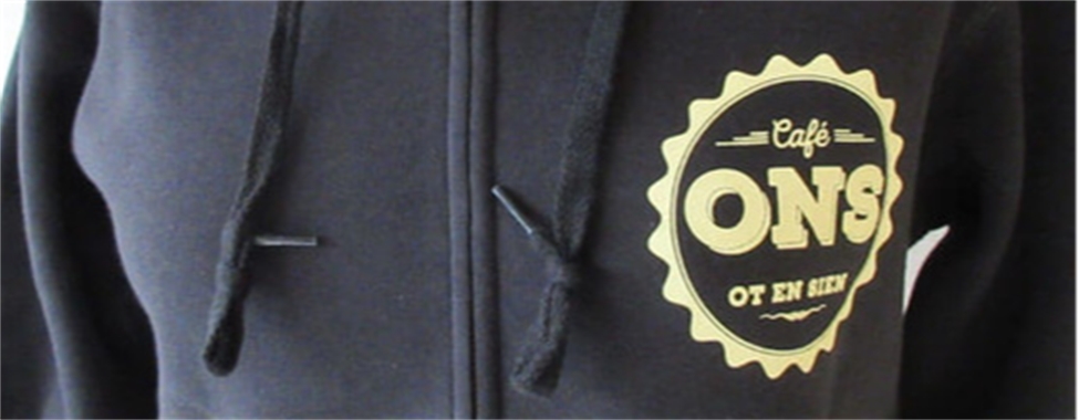 cafe ons horeca kleding bedrukken