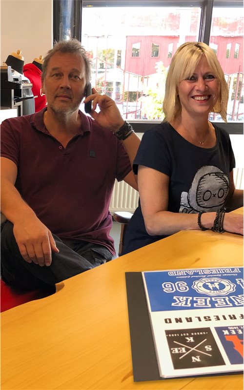 team van t-shirt bedrukken Amsterdam