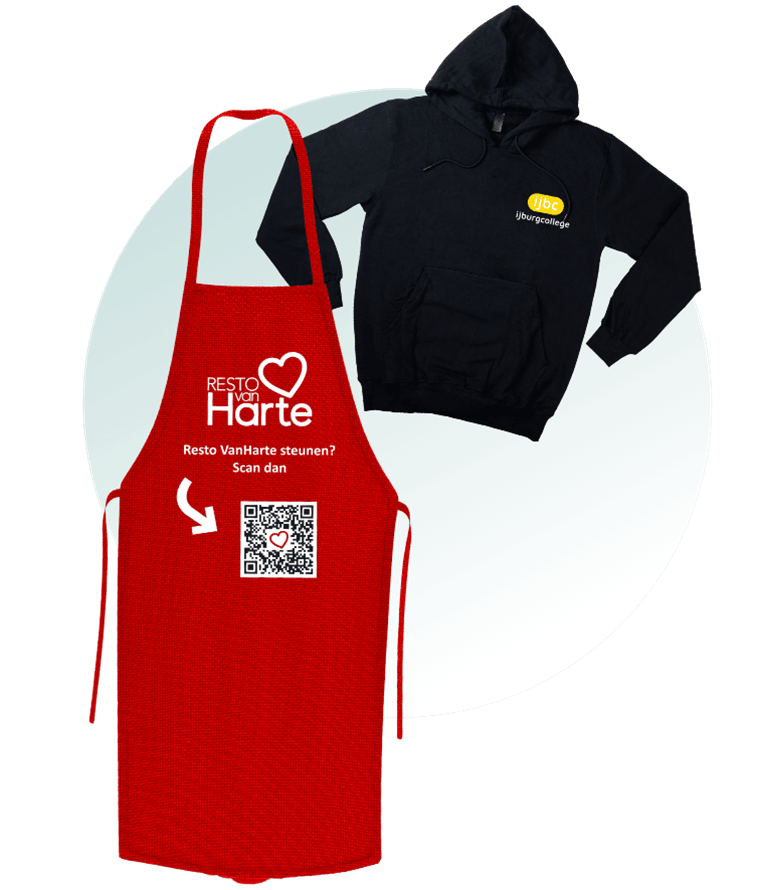 Resto van harte schort