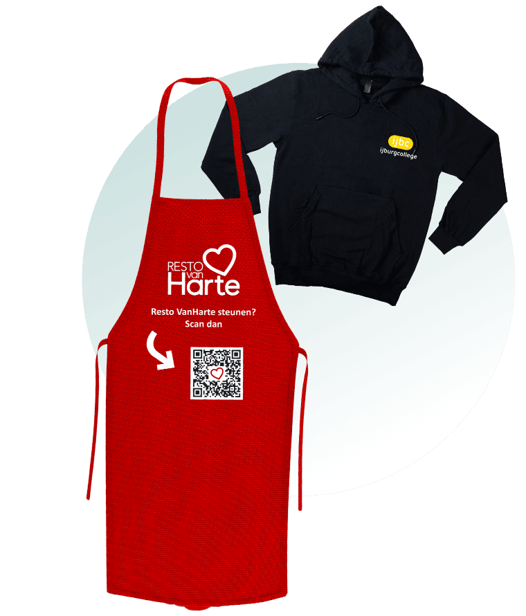 Resto van harte schort